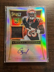 A88,740 - 2013 Select Rookie Jersey Autographs Prizm #191 Giovani Bernard/99