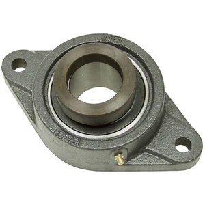 Rodamiento de brida de 2 pernos de 1-7/8" con cuello de bloqueo HCFT210-30 1-210-30-2-C - Imagen 1 de 1