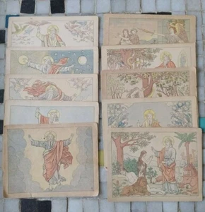 Biblia - Cromo Historia Santa - Tarjeta - 137 Cromo Lithogravures - Ap - Imagen 1 de 12