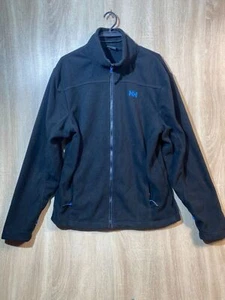 Helly Hansen Men's Full Zip Polar Fleece, Black, Size - Picture 1 of 10