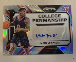2023-24 Panini Prizm Draft Picks MARCUS SASSER AUTO Hyper Autograph RC Rookie - Picture 1 of 2
