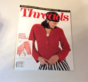 RARE - Threads Magazine August/ September 1993 Number 48 - Imagen 1 de 2