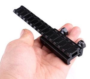 Hunting Extended Long Pour 20mm Picatinny/wea Base QD Long Riser Rail Mount - Picture 1 of 7