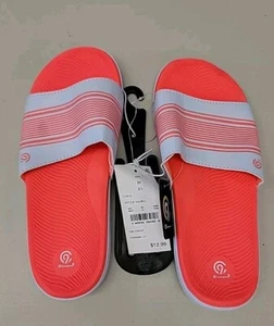 Sandalias Champion Harli color coral y blanco deslizables medianas 2/3 niñas - Imagen 1 de 6