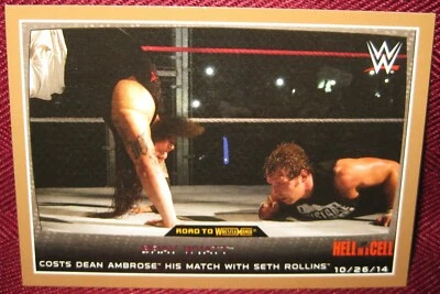 2015 TOPPS WWE ROAD TO WRESTLEMANIA BRONZE #57 BRAY WYATT - Image 1 of 2