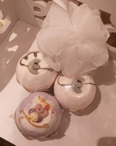 Bundle bath Bomb Cosmetics Christmas 3x gifts stocking fillers lavender - Picture 1 of 2