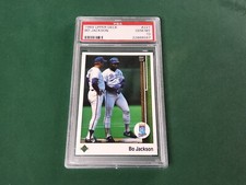 1989 Upper Deck BO JACKSON Card #221 Graded PSA 10 GEM MINT!! RARE