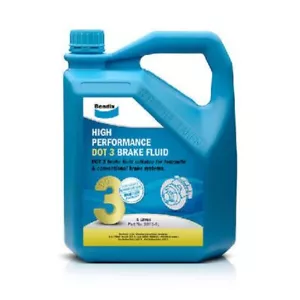 Bendix High Performance Brake Fluid DOT 3 4L BBF3-4L - Picture 1 of 3