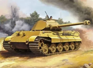 Trumpeter 00948 - 1:16 Pz.kpfw.vi Sd.Kfz.182 Tiger II Porsche Early Prod Nuovo - Foto 1 di 1