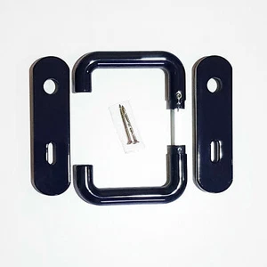 Nylon-Türdrücker-Zimmertürgarnitur Kunststoff Buntbart Saphirblau L-10135375 - Bild 1 von 4