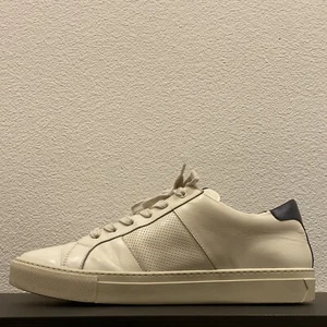 GREATS THE ROYALE BLANCO LEATHER SNEAKER MADE IN ITALY OFF WHITE SZ 11.5 - Bild 1 von 9