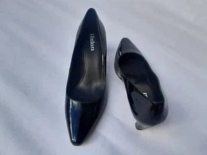Pumps Schwarz 2 Paar, 1 Lack, 1 mit Fersen-deko-spange messing Gr 40 neuwertig - Bild 1 von 5