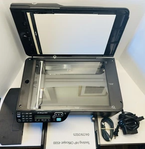 HP Officejet 4500 All-in-One Printer Working & In Great Condition w/Ink & Cables - Picture 1 of 6