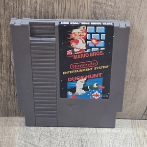 Super Mario Bros. Duck Hunt Nintendo Entertainment System NES 1985 Made In Japan - Picture 1 of 5