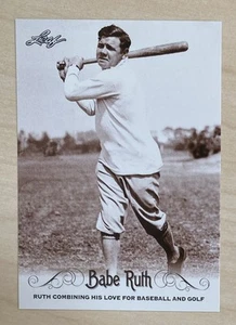 BABE RUTH - 2016 Leaf - BABE RUTH COLLECTION #38 - NEW YORK YANKEES - Picture 1 of 2