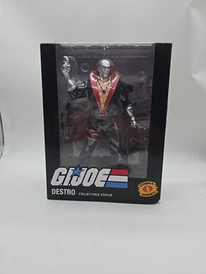 GI Joe Destro Statue Brand New Sold Out Rare New Big cobra new - image 1 of 4