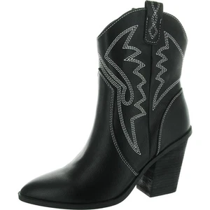 DV By Dolce Vita Womens Nakeeta Black Cowboy, Western Boots 9 Medium (B,M) 6014 - Picture 1 of 3
