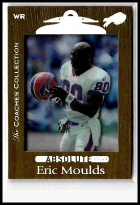 1999 Playoff Absolute SSD #13 Eric Moulds Coaches Collection prata /500 - Imagem 1 de 2
