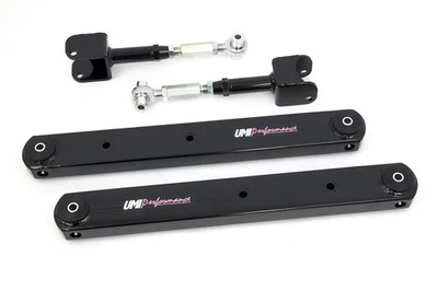 UMI Performance 402119-B Rear Lower & Upper Control Arm Kit 1964-67 GM A-Body Bl Foto 1 de 3