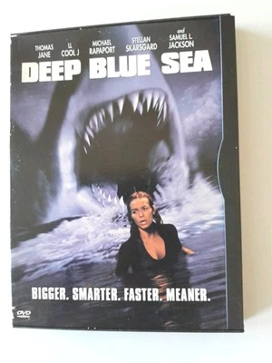 Deep Blue Sea (DVD, 1999)[Region One] Disc & Cover**, No Case. Thomas Jane. - Image 1 of 2