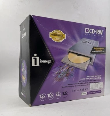 IOMEGA Internal EIDE CD-RW Drive 16x Record 10x Rewrite 40x Read 32 Rip NEW - Image 1 of 4