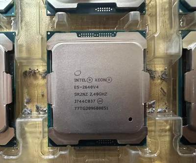 Procesador CPU de servidor Intel Xeon E5-2640 V4 SR2NZ 2,40 GHz 10 núcleos 25 MB LGA 2011-3 Foto 1 de 2