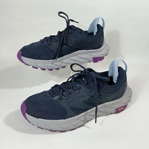 Hoka One One Women's Anacapa Breeze Low Top Running Shoes Blue Sz 9.5 B NWOB - Picture 1 of 17