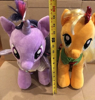 Peluche Build A Bear My Little Pony Twilight Sparkle 16"" ¡y Applejack!! Foto 1 de 4