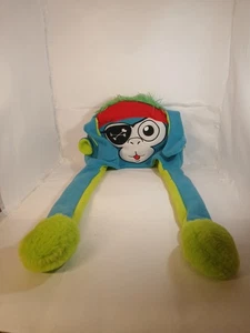 FLIPEEZ WACKY MONKEY PIRATE FLIP-EAR WINTER BEANIE CAP - Picture 1 of 2