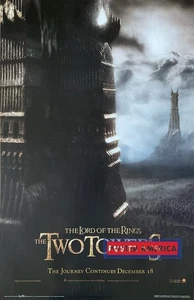 Lord of The Rings The Two Towers Movie Promo Poster 22.5 x 34.5 - Picture 1 of 4