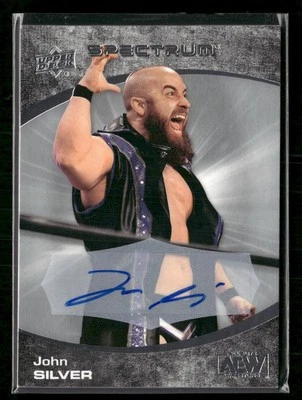 2021 Upper Deck Spectrum AEW #47 John Silver Autographs Auto - Image 1 of 2