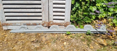 ANCIENNE GUIRLANDE DENTELLE DE ZINC FAITAGE 95 cm - Photo 1/4