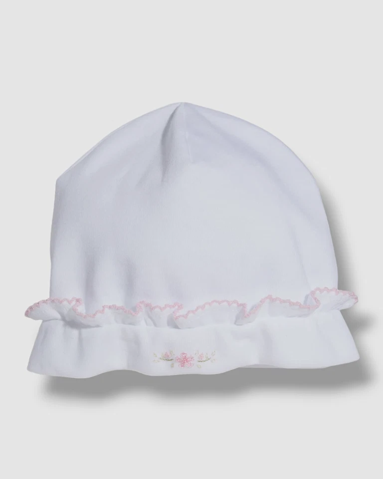 $21 Kissy Kissy Bebé Niña Blanco Otoño Medley Pima Sombrero OS Foto 1 de 1