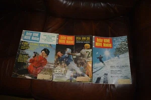 SET OF 3 VTG Home Making Movie Magazine  1965-66, NFL GREENBAY VS LIONS, SKING,  - Picture 1 of 2
