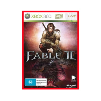 Fable 2 Microsoft XBOX 360/One/Series X|S PAL Game Complete RPG Action Adventure - Image 1 of 4