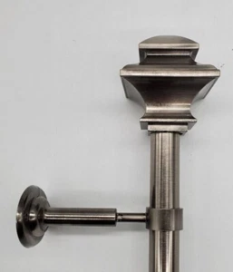 Caña de cortina ajustable Alpha 3/4" - pistola de metal, tres tamaños - Imagen 1 de 2