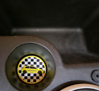 Cup holder insert for ford fiesta ST 150 MK6 yellow white checkered check