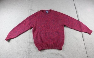 Suéter Gap Para Hombres M Mármol Rojo Azul Shetland Lana Pura De Colección Escocia - Imagen 1 de 5