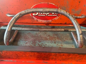 Vintage steel 6 day race track fixed gear Handlebar 39.5cm Vintage Bike steel - Picture 1 of 12