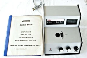 Seragen Dow Bio Chemistry Quick-Chem Completo con Manual ~ Hecho en EE. UU. - Imagen 1 de 9