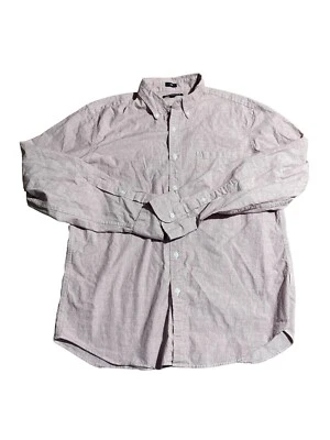 J Crew Mens Pink Long Sleeve Button Down Slim Fit Shirt Size Large - Image 1 of 4