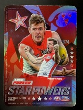 2023 AFL Team Coach Star Powers SP-77 Luke Parker Sydney