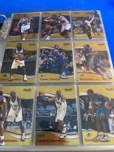 1998-99 BOWMAN'S BEST BASKETBALL COMPLETE SET 125 CARDS WITH RC'S AND PAGES - Picture 1 of 3