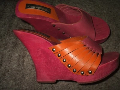 Supi Sexy High Heels Zoccoli Plateau Pantoletten Sandaletten Clogs Mules 36 NEU - Bild 1 von 4