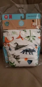Charlie Banana Cotton 10-35 Lbs All-in-one Cloth Diaper Dinosaurs NEW! - Picture 1 of 2