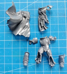 Marshal Bits Torso Legs Cape Primaris Space Marines Black Templars 40k Bitz - Picture 1 of 1