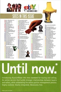 2000 Auction Flow Print Advertisement An Online Standard For Buying & Selling - Picture 1 of 2