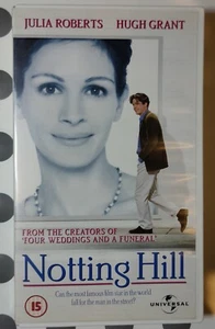 Notting Hill - Julia Roberts - Hugh Grant (PAL VHS) - Picture 1 of 4