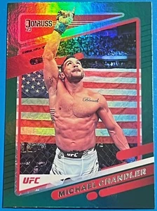 2022 Donruss UFC Green Flood #16 Michael Chandler NM-MT Free Shipping - Bild 1 von 2