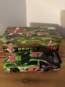 1997 Kenny Irwin Jr. #27 G.I. Joe 1/24 Action Black Window Bank NASCAR Diecast - Picture 1 of 4